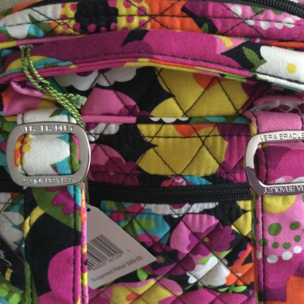 Vera Bradley (NWT) Backpack BEAUTIFUL *Rare DISCONTINUED Pattern 🎈NEW with Tag - Picture 9 of 10